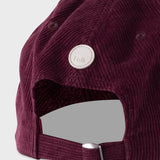 Cordouroy Cap - Dark Cherry