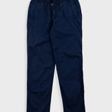 Drawcord Trousers - Deep Navy