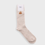 Waffle Sock - Wheat