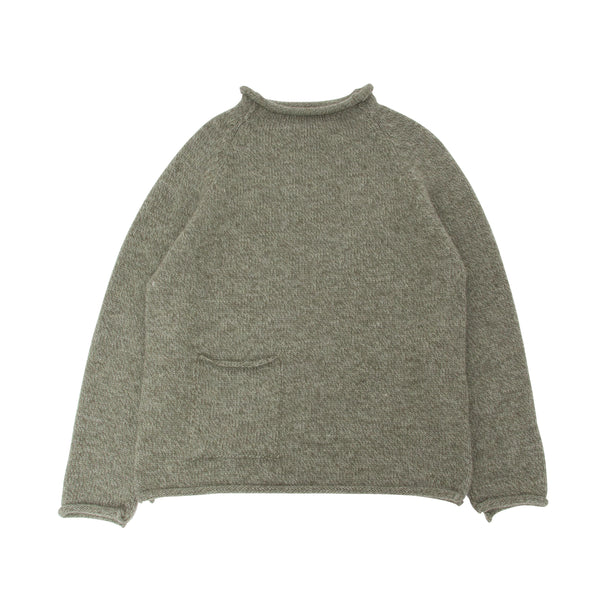 Xenia Telunts - Fisherman Sweater - Sage