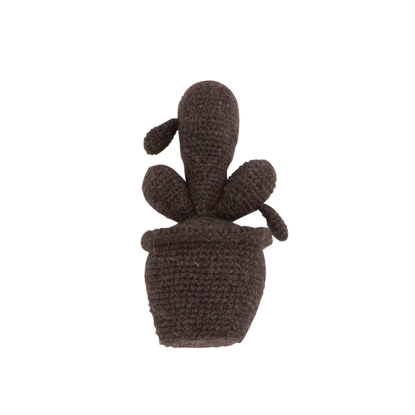 Xenia Telunts - Knitted Plant - Medium - Brown