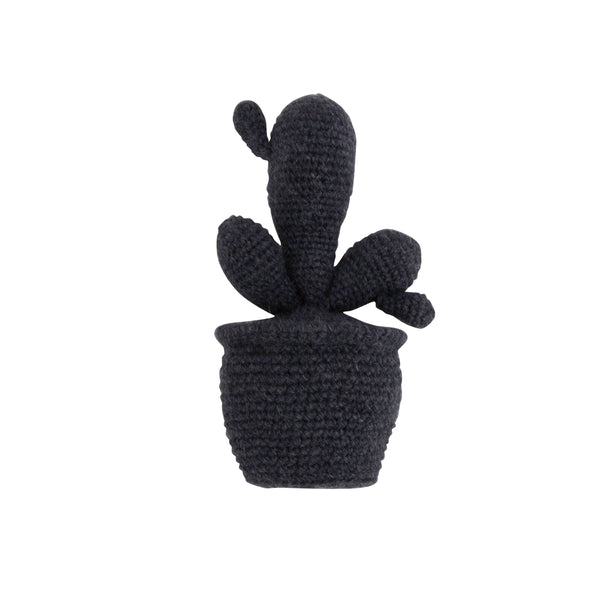 Xenia Telunts - Knitted Plant - Medium - Charcoal