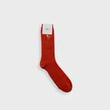 Folk | Folk Waffle Sock - Red Oxide