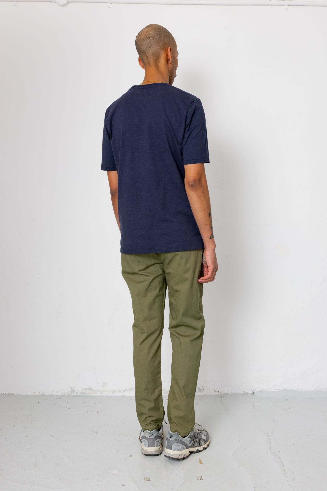 Folk Drawcord Trousers - Olive