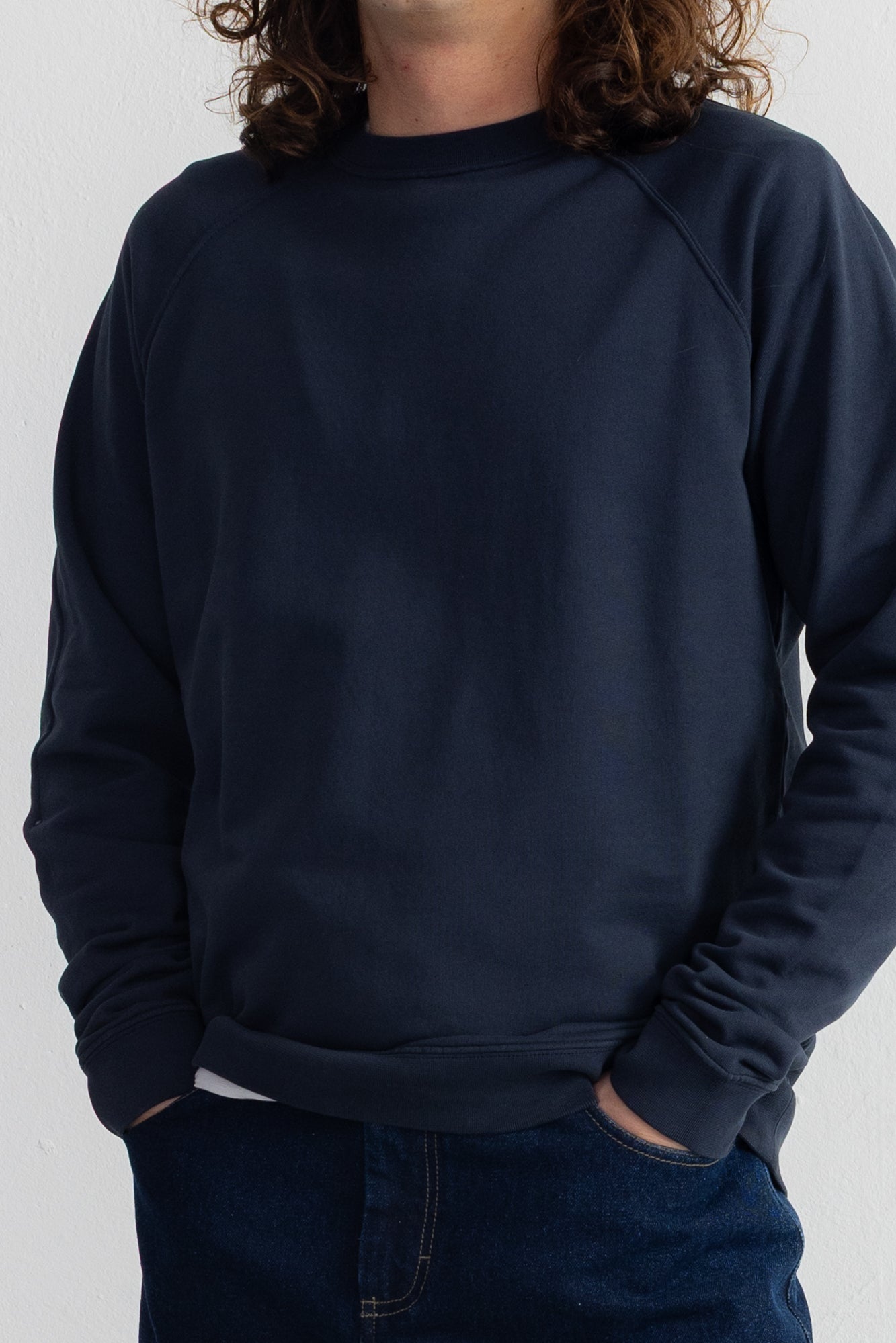 Folk Folk Rivet Sweat - Navy
