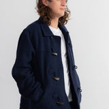 Duffle Coat - Navy Wool