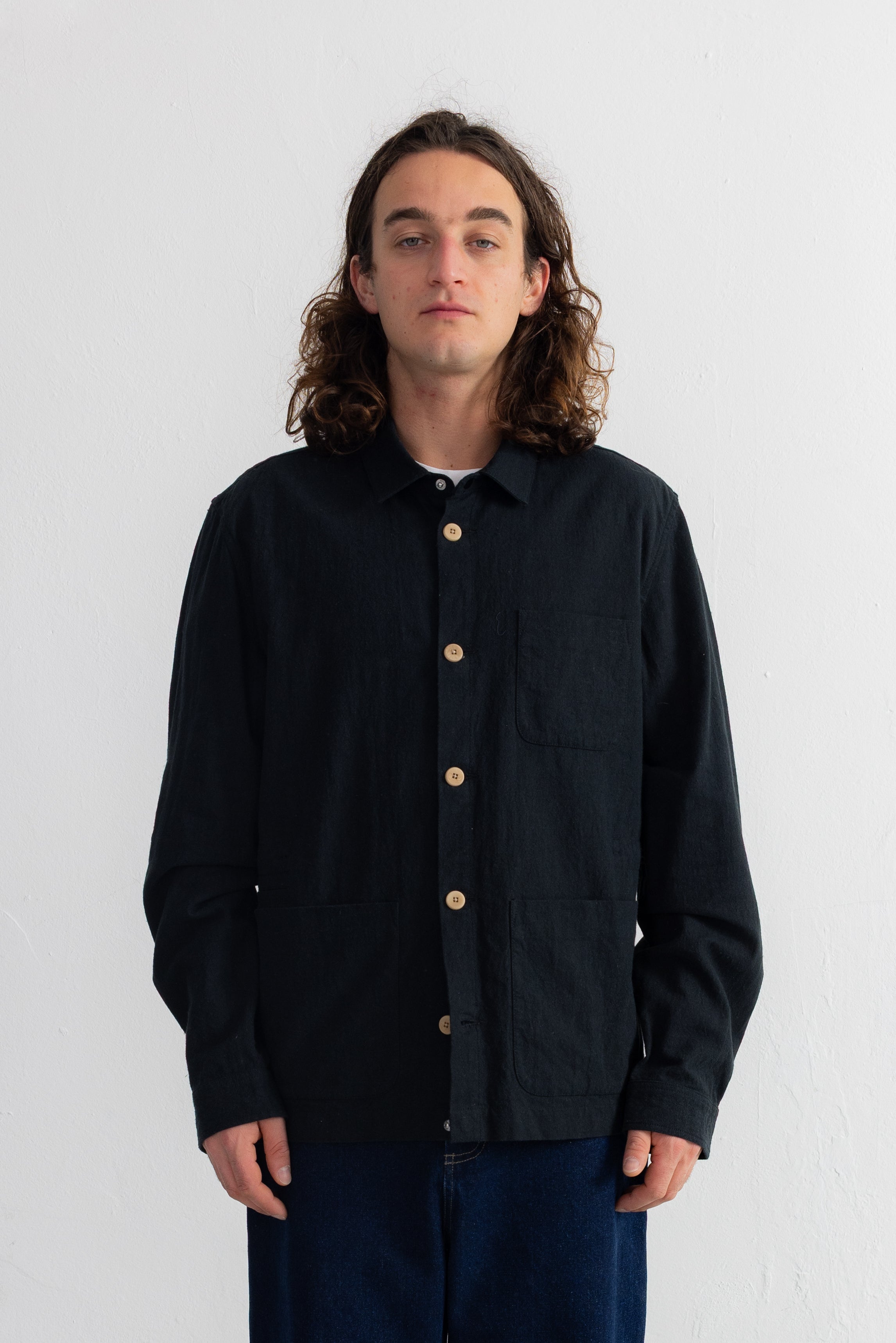 Folk Assembly Jacket - Black Canvas