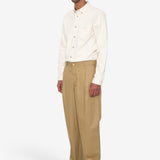 Wide Fit Trouser - Sand