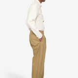 Wide Fit Trouser - Sand