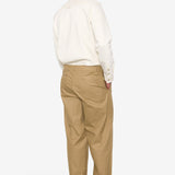 Wide Fit Trouser - Sand