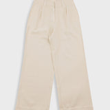 Pleated Pant - Stone Canvas