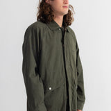 Car Coat - Dark Sage Twill