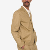 Wide Fit Blazer - Sand