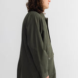 Car Coat - Dark Sage Twill