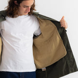 Car Coat - Dark Sage Twill