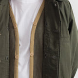 Car Coat - Dark Sage Twill