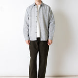 Relaxed Fit Hemd - Schwarz meliert Ecru