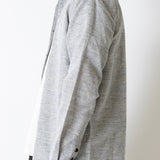 Relaxed Fit Hemd - Schwarz meliert Ecru