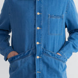 Meyer Shirt Jacket - Herringbone Denim