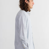 Relaxed Fit Shirt - Ice Blue Flannel