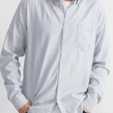 Relaxed Fit Shirt - Ice Blue Flannel