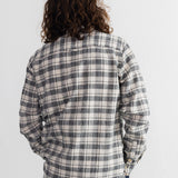 Relaxed Fit Shirt - Ecru Black Check