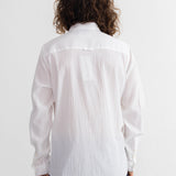 Relaxed Fit Shirt - White Texture