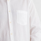 Relaxed Fit Shirt - White Texture