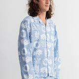 Loungewear Shirt - Icon Print | Kate Gibb