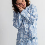 Loungewear Shirt - Icon Print | Kate Gibb