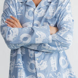 Loungewear Shirt - Icon Print | Kate Gibb
