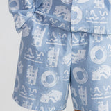 Loungewear Short - Icon Print | Kate Gibb