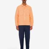 Patch Overshirt - Faded Orange Hemp Canvas