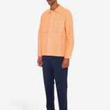 Patch Overshirt - Faded Orange Hemp Canvas