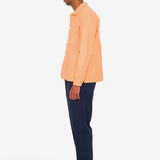 Patch Overshirt - Faded Orange Hemp Canvas