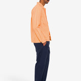 Patch Overshirt - Faded Orange Hemp Canvas