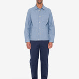 Assembly Jacket - Reverse Ice Blue Twill Denim