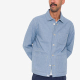 Assembly Jacket - Reverse Ice Blue Twill Denim