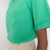 Multistitch Tee Women's - Emerald