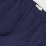Drawcord Assembly Pant - Navy Seersucker