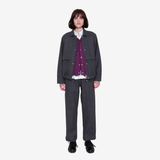 Cargo Pants - Mid Grey Wool