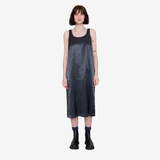 Slip Dress - Coal Satin