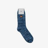 Melange Socks - Cyan Mix