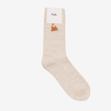 Melange Socks - Ecru Mix