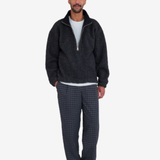 Overhead Fleece - Charcoal Curly Wool