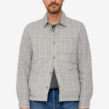 Assembly Jacket - Ecru Crinkle Check