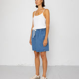 Wide Signal Shorts - Heavy Bleach Wash