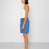 Wide Signal Shorts - Heavy Bleach Wash