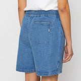 Wide Signal Shorts - Heavy Bleach Wash