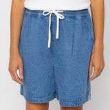 Wide Signal Shorts - Heavy Bleach Wash